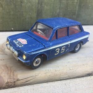 Vintage 1963 Dinky Toys 138 Hillman Imp Blue 35 Toy Car